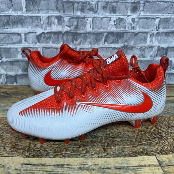 Nike Vapor Untouchable Pro TB Orange White Football Cleats 844816-180 Mens 13 - Picture 1 of 7